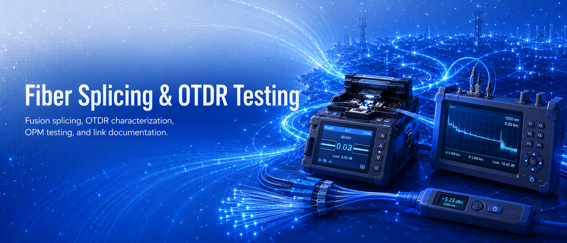 Fiber Splicing & OTDR Testing