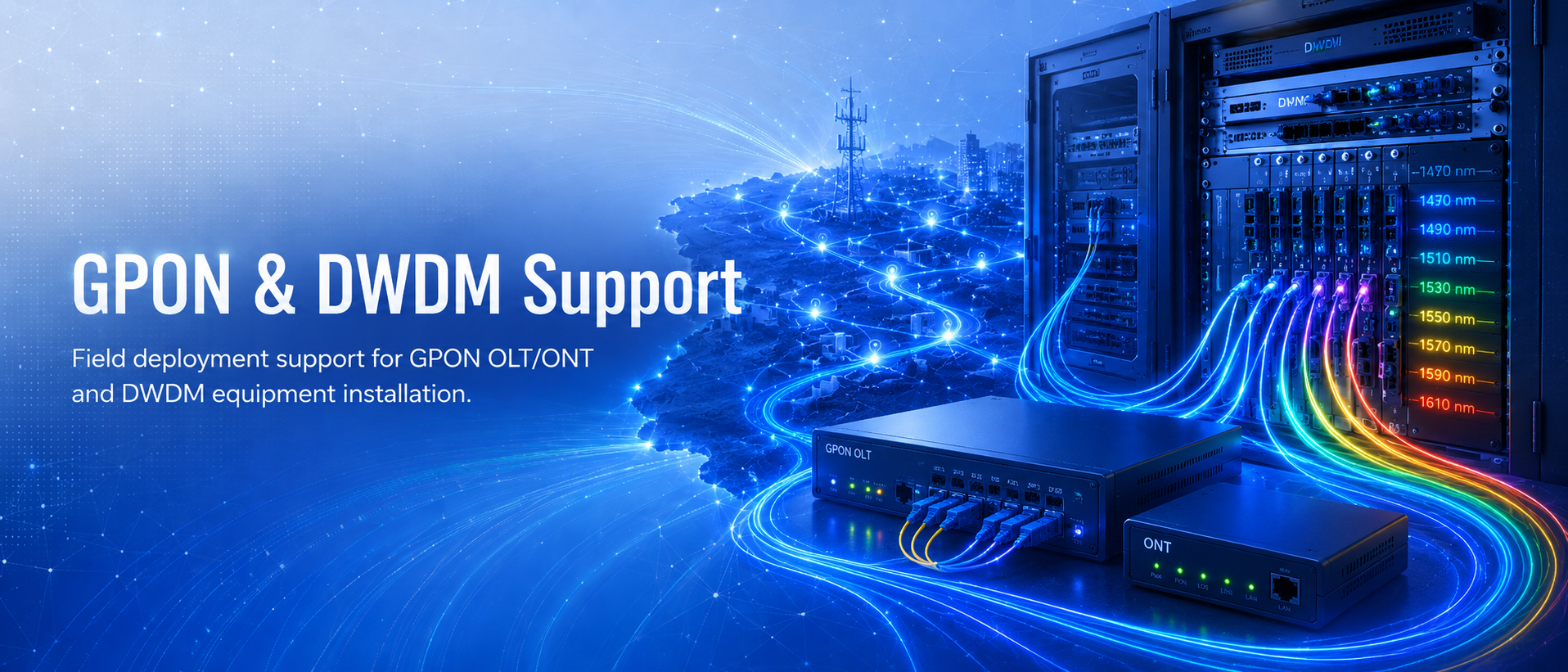 GPON & DWDM Support